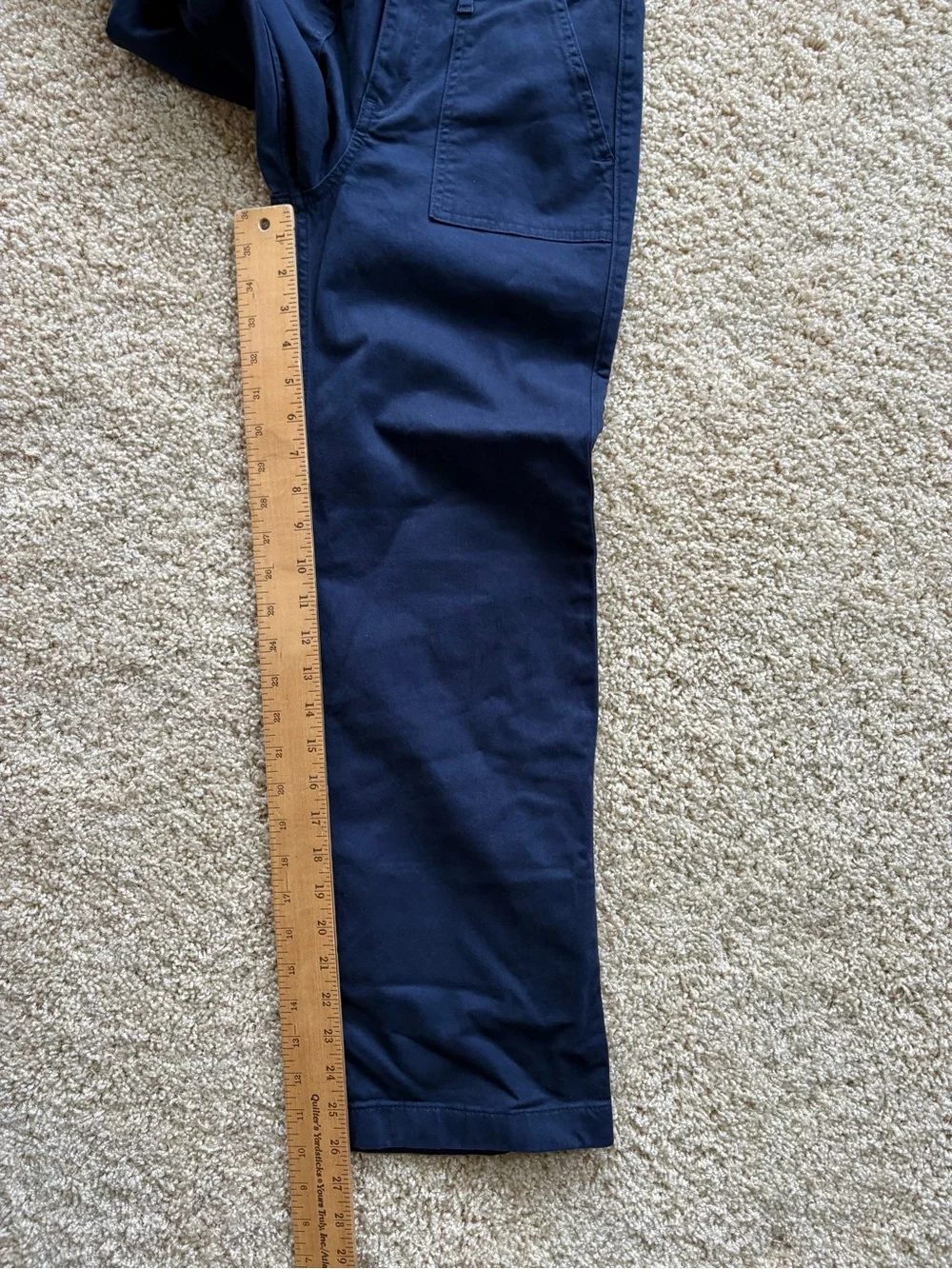 NWT Abercrombie Kids Girls Wide Leg Utility Pants Size 11/12 Navy Blue Adjustabl